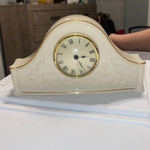 Lenox clock "fruits of life clock"